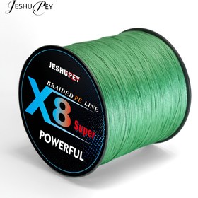 Resim 1 Makara JESHUPEY Ağır Hizmet Örgülü Olta İpi - 6.8-50.8KG Yüksek Dayanıklılık, Ultra Sağlam, Pürüzsüz Atış, Esnemez, Tatlı ve Tuzlu Su Balıkçılığı için, Uzun Mesafe Atışı, Yeşil - Levrek, Turna, Alabalık, Kedi Balığı, Musky İçin İdeal - Profesyonel ve Amatör Balıkçılar için, Pürüzsüz Dokulu 
