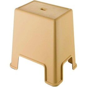 Resim Geseus Banyo Taburesi Büyük Boy Çok Amaçlı Tabure Açık Kahve-481 
