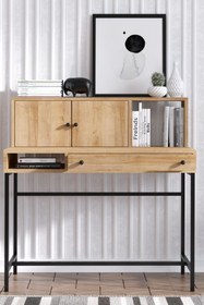 Resim Decormet Jodie Çalışma Masası Safir Meşe 