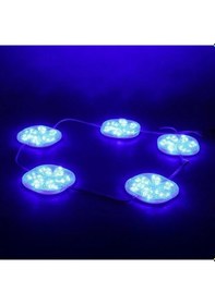 Resim Powermaster Pm-14706 12 Volt 3 Watt Mavi Sabit 6565-2835 Modül Led 65x65x12mm 