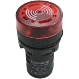 Resim Q22 Ledli Flaşör Buzzer 220V 