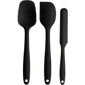 Resim Yanmaz Yapışmaz Silikon 6'lı Pasta, Yumurta Fırçası, Kaşık Bıçak, Spatula Mutfak Seti 