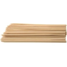 Resim Storemax - Ahşap Bambu Çöp Şiş Çap:5 mm Boy:40 cm 25 Adet 