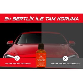 Resim GCT THE ORIGINAL CERAMIC 9H Seramik Kaplama Boya Koruma 9h 50ml Seramik 