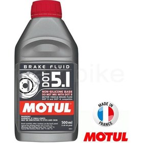 Resim Motul Dot 5.1 %100 Sentetik Fren Hidroliği 500 Ml. 