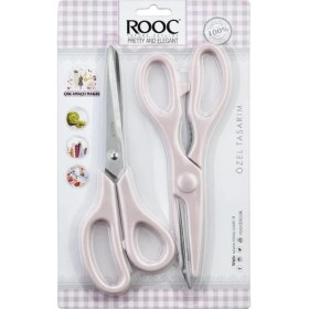 Resim Storemax Premium Serisi Ergonomik Saplı Çelik Gıdaya Temasa Uygun 2'li Mutfak, Pembe 