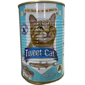 Resim Tweet Cat Konserve Kedi Maması 24 Adet 400 Gr 