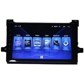 Resim Toyota Prıus Sedan 2010/ 2016 9 İnç 8-128 Pro Model Qled Ekran 9" 