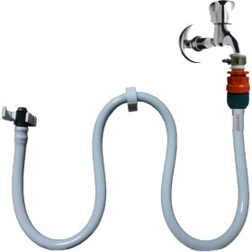 Resim Plasyay Duvar Sabitlemeli Taharet Hortumu Düz Rekorlu 100 cm 