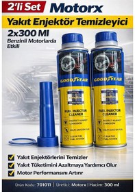 Resim Benzinli Motorlar İçin Yakıt Enjektör Temizleyici Katkı 2 Li Set 300 Ml Motorx 