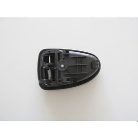 Resim Hyundaı Accent Mılenyum 00/02 Ön Kapı İç Açma Kolu Sağ Koyu Gri İçten Kilitli Tip - Kapı Kolu 