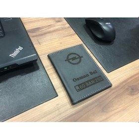 Resim Appcity Isminize Özel Suni Deri Ruhsat Kabı (373151968) 