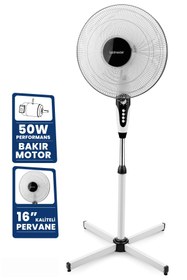 Resim GoldMaster Turboflow Ayaklı Vantilatör GM-7959 