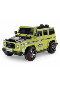 Resim Baby2go 2695 Safari Akülü Araba 12 Volt / Yeşil Yeşil 