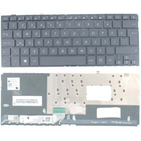 Resim Afila Asus ZenBook UX430UA-GV259T UX430UA-GV261T Notebook Klavyesi (Siyah TR) ışıklı 