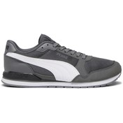 Resim Puma St Runner V3 Mesh Erkek Gri Sneaker 
