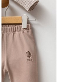 Resim U.S. Polo Assn. U.s. Polo Assn Erkek Bebek Krem Takım Usb2576-c-v1 Krem 