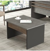 Resim Locciconcept L'Occi Concept Darian B Ofis Sehpası 80Cm*60Cm Kahve-Beton-Antras 