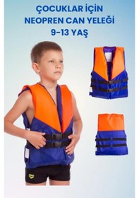 Resim S Beden 4-8 Yaş Mavi Çocuk Can Yeleği Neopren Sünger Yüzme Yeleği Çocuklar İçin Yüzdürme Yelek,Can 