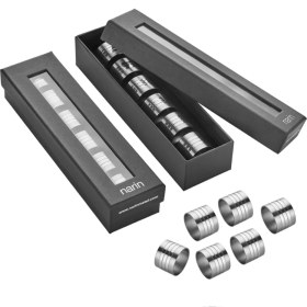 Resim Narin - Havana Bilezik Peçetelik - 6'lı Set 