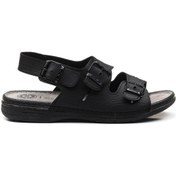 Resim Carlaverde Anatomic Erkek Sandalet 4435 Sıyah Siyah 