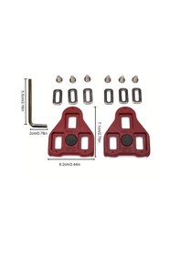 Resim Konesam Spd Ve Look Sistemi Uyumlu Bisiklet Ayakkabı Kilidi, Dağ Ve Yol Bisikletleri İçin Dayanıklı Kilitleme Aksesuarı Diğer 