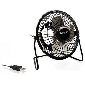 Resim Everest Masaüstü Metal Usb Fan 