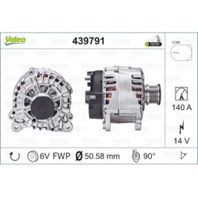 Resim Valeo 439791 Alternator Amarok Crafter 30 50 Transporter V 2.0 09 03l903023l (WM473117) 