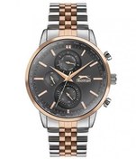 Resim Slazenger SL.09.1843.2.01 Quartz Metal Gri 45 mm Erkek Kol Saati 