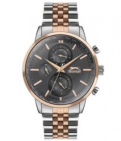 Resim Slazenger SL.09.1843.2.01 Quartz Metal Gri 45 mm Erkek Kol Saati 