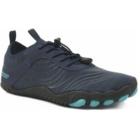 Resim Dockers By Gerli Dockers Shark Aqua Erkek Fileli Deniz Havuz Sörf Plaj Ayakkabısı Patiği Lacivert 