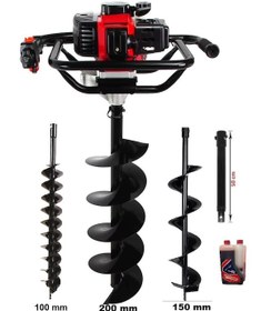 Resim Gardenpro Tkdz-03/52 Toprak Burgu Makinası Set-1 