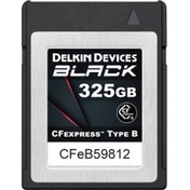 Resim Delkin Devices 325GB Black Cfexpress™ Type B Hafıza Kartı 