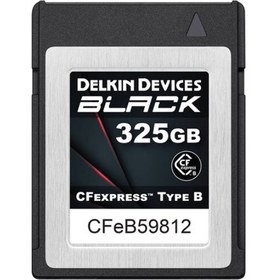 Resim Delkin Devices 325GB Black Cfexpress™ Type B Hafıza Kartı 