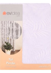 Resim Soft Brave Tül Perde - Beyaz - 300x270 Cm Diğer 