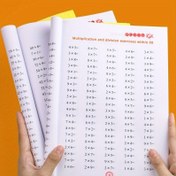 Resim Çarpım Tabloları İçin Matematik Egzersiz Kitabı, 9×9 Çarpım Ve Bölme İçin Matematik Egzersiz Kitabı, Çarpım Ve Bölme Flaş Kartları, Aritmetik Egzersiz Çalışma Kitabı 