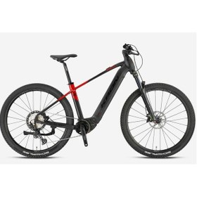 Resim Kron Makalu 29 Jant Full Karbon Shimano Ep8 Elektrikli Bisiklet Siyah - Kırmızı 