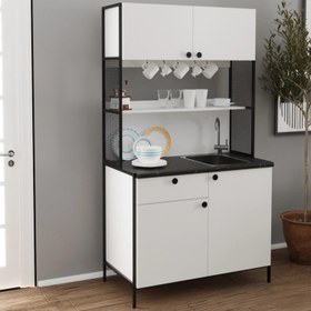 Resim Fly Mobilya Maya Tezgahlı Hazır Mutfak Dolabı 110 cm 