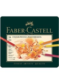 Resim Faber-Castell Polychromos Kuru Boya Kalemi 24'lü 