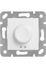 Resim VİKO Viko Karre Rotatif Dimmer R 40-600W Beyaz (Çerçeve Dahil) 90967047 (8 Adet) 