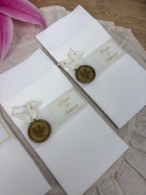 Resim Gala Çiçeği Detaylı Cepli Peçete 