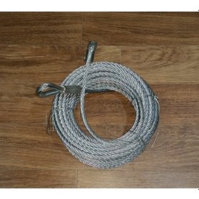 Resim Ducki Çelik Halat 9.5Mmx 24Mt 