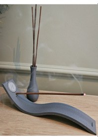 Resim Şık Tasarımlı Tütsülük Ve Vazo 