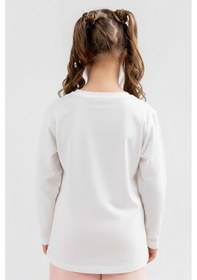 Resim Xo Kids Kız Çocuk Sweatşirt 4-8 Yaş 39535 Bordo 