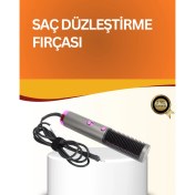 Resim Depomix Çok Yönlü Kullanıma Uygun Saç Kurutma ve Düzleştirme Fırçası 
