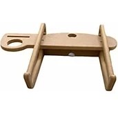 Resim Storemax Doğal Ahşap Laptop Standı 