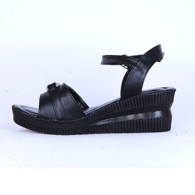 Resim Moda Ayakkabı 149 Ortopedik Kadın 7cm Sandalet Ayakkabı Siyah 