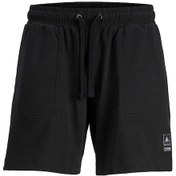 Resim Jack & Jones Jpstmarina Rec Sweat Shorts Fb Erkek Şort-26439 - L Siyah 