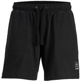 Resim Jack & Jones Jpstmarina Rec Sweat Shorts Fb Erkek Şort-26439 - L Siyah 