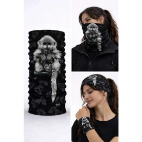 Resim Colizon Unisex Motosiklet Maskesi Bandana - Uv Korumalı Termal Outdoor Boyunluk-Buff 